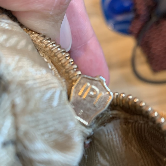 VINTAGE PRADA RIVET BAULETTO BAG •FLAWED • NOLOCK - Picture 11 of 14